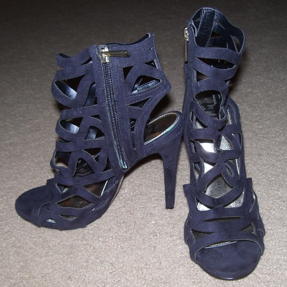 LFL Shoes - LFL “Genie" Suede Stilettos